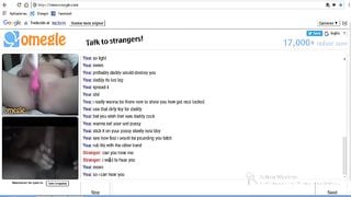 Stunning Horny Teen does whatever I want for Huge Cock on Omegle