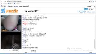 Stunning Horny Teen does whatever I want for Huge Cock on Omegle