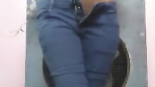 HOT INDIAN GIRL STRIP JEAN PANTY BOOBS