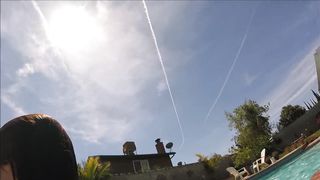Under Water Fun in the Pool