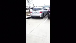 Public ATM Play with Latina Cutie