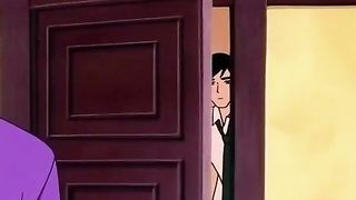 Double penetration with huge hentai dicks