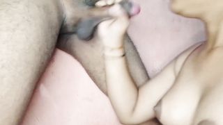 Best blowjob by sexy indian wife