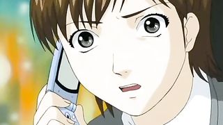 Hentai - Schoolgirls get m. on a train by a chikan