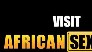 2 african babes making out and sharing my big cock threesome