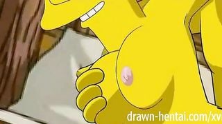 Simpsons Hentai - Cabin of love