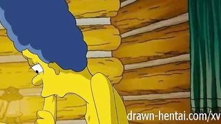 Simpsons Hentai - Cabin of love