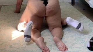 Delicioso pegging latina culo grande