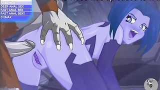 Hot hentai alien anal sex