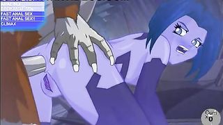 Hot hentai alien anal sex