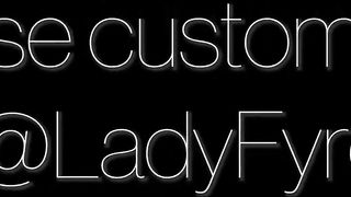 Lady Fyre: Secretary Cum Challenge POV Femdom