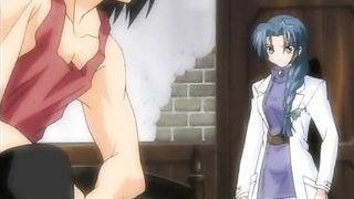 Hentai cunt eaten and fucked from behind