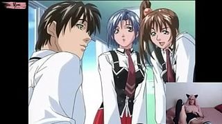 Nini reacts to Hentai for the first time - Bible Black Cap 1 Part. Two