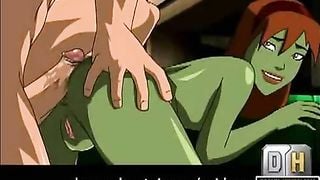 Young Justice Hentai - Superboy fucks martian ass