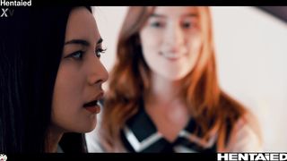 Real Life Hentai - Rae Lil Black fucked all the way through and impregnated by Alines with Jia Lissa