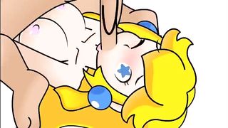 Minus8 Princess Peach and Mario face fuck - p..com