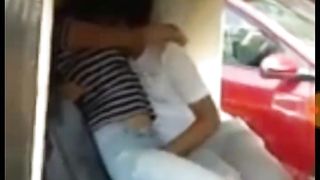 Indian Horny bees made-out in AutoRikshaw