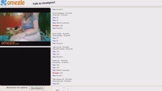 White Redhead Plays the Omegle Game