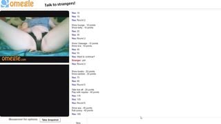 White Redhead Plays the Omegle Game