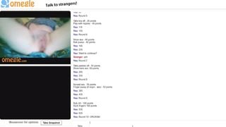 White Redhead Plays the Omegle Game