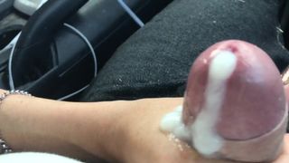 Watch how she Clean the Cum after a Messy Cumshot