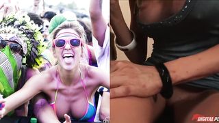 Sexy Blonde College Girl With Big Boobs