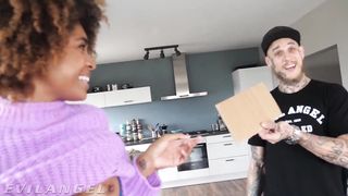 EvilAngel - Ebony Brazillian Beauty Luna Corazon's Wild Anal Fuck