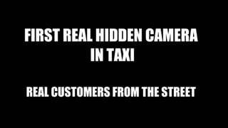 Unbelievable Reality - Strangers Voyeurs Watching Czech TAXI car in action - CzechTaxi
