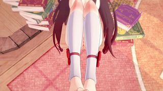 Genshin Impact - Hu Tao Footjob [4K, 60FPS, 3D Hentai Game, Uncensored, Ultra Settings]