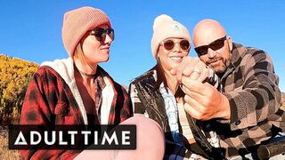 POV Poly Lesbians Enjoy Fingering During Hot Massage