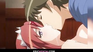 Cafe employees having sex