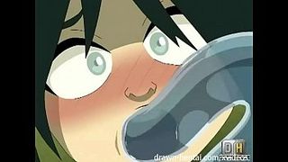 Avatar Hentai - Water tentacles for Toph