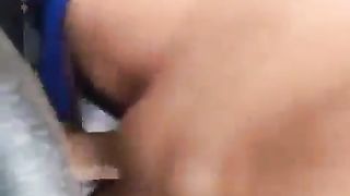 indian couple in park