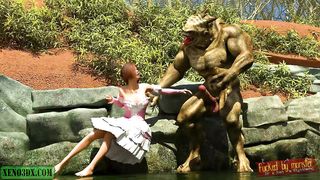 Evil Mutant. 3d monster hentai