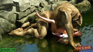 Evil Mutant. 3d monster hentai