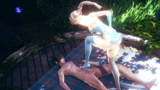 Frozen Hentai Disney - Elsa Hard Sex [footjob, cunnilingus, fingering, fucked] - Japanese Asian Manga Anime Game Porn