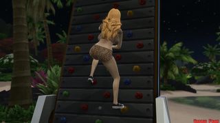 Bleach on Ichigo Beach Fucks Strongly Beautiful Rangiku Very Good Anime Hentai - Tits Job