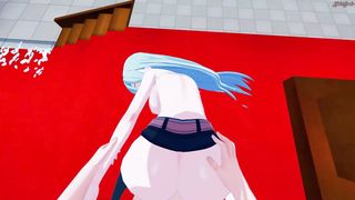 Elizabeth Liones gets POV fucked in a church, cum in her pussy - Seven Deadly Sins Hentai.