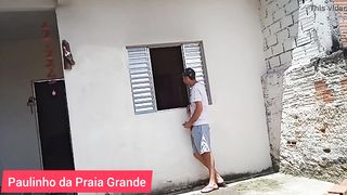 I got a hard cock watching the Neighbor sleeping naked