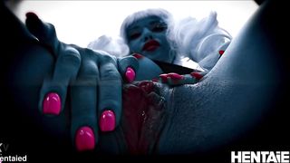 ALIEN PORN | Fantastic blonde with blue skin | Subyl Arch