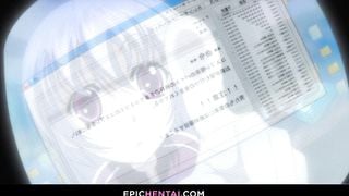 Cosplay cafe waitress needs more money - Hentai pros