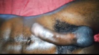 Young handsome black guy massaged and then he fucks me BBK