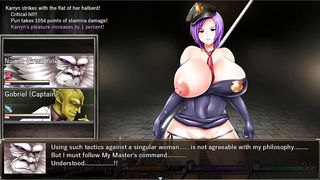 Karryn's Prison [PornPlay Hentai game] Ep.21 final fight naked against the captain
