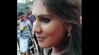 Desi girl public show