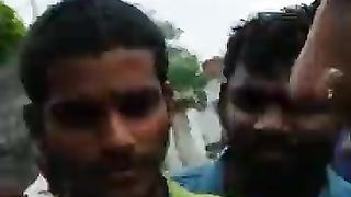 Desi girl public show