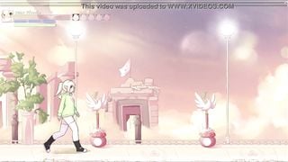 Max The Elf [Pornplay Hentai game] Ep.3 cute elf pegged by cheerleader futa fairy angel and consentacle