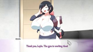 Waifu Hub [PornPlay Parody Hentai game] Bowsette couch casting - Part1