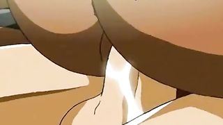 Hentai Clip Hot Ebony Babe Bigtits