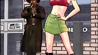 Interracial Cartoon Video