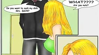 Interracial Cartoon Video